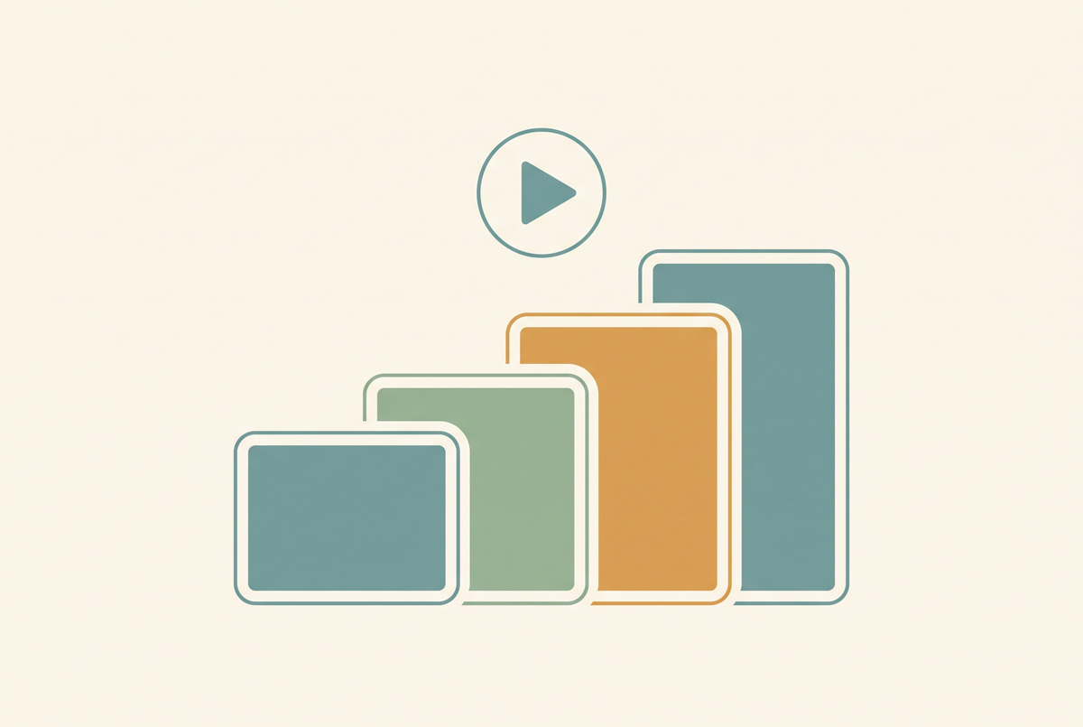 Flat vector illustration of subscription tiers for an AI character video tool